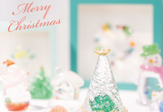 藤田喬平ガラス美術館　ガラスのクリスマス展2025